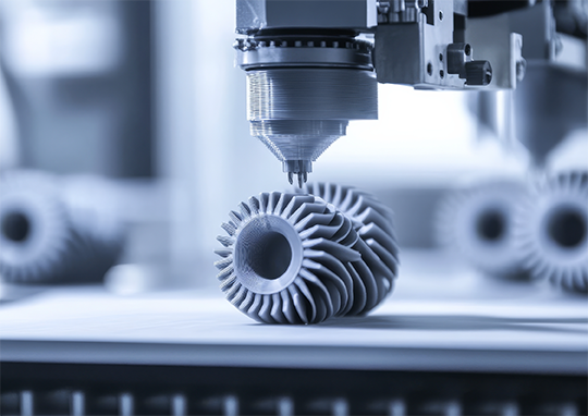 Detailed 3D printed object